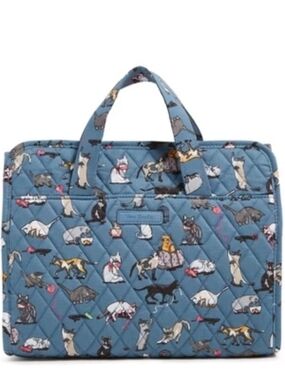 Vera Bradley Cotton Hanging Organizer Cat's Meow BNWT